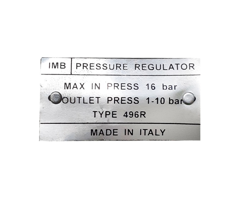 رگلاتور فشار IMB مدل 496R
