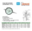 مشخصات ساعت اندیکاتور ساعتی اینسایز کورس 10 دقت 0.01 مدل 2308-10A	